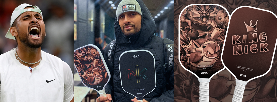 Crafting custom paddles for tennis champ Nick Kyrgios