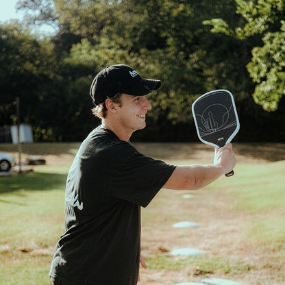 Golden Hour Pickleball Paddle | Raw T700 Carbon Fiber 16mm